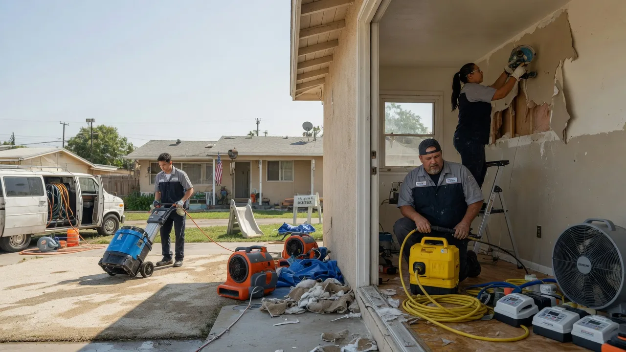 Water Damage Restoration in Napa, CA near me